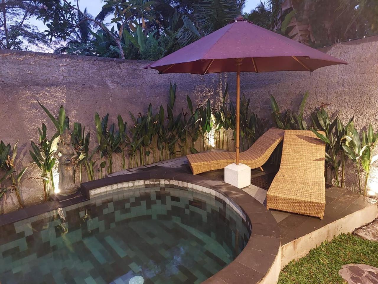 D'Ethnic Ubud Villa Exterior foto